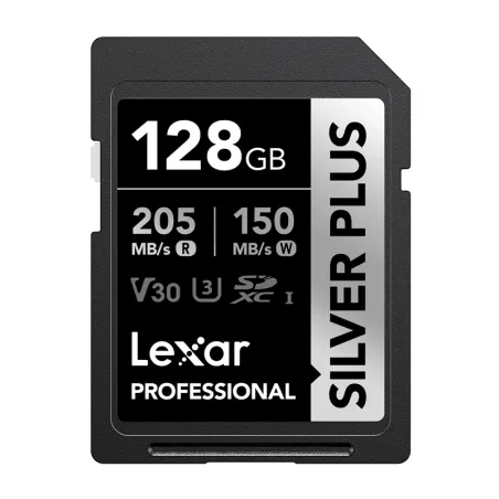 Lexar Professional SILVER PLUS SDXC 128GB memory card